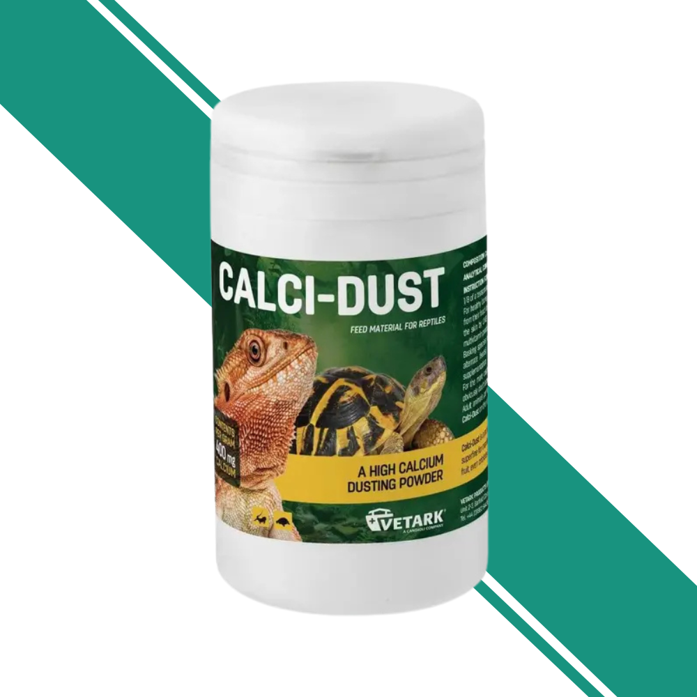 Calci-Dust Natural Calcium Powder Supplement for Reptiles – 150g